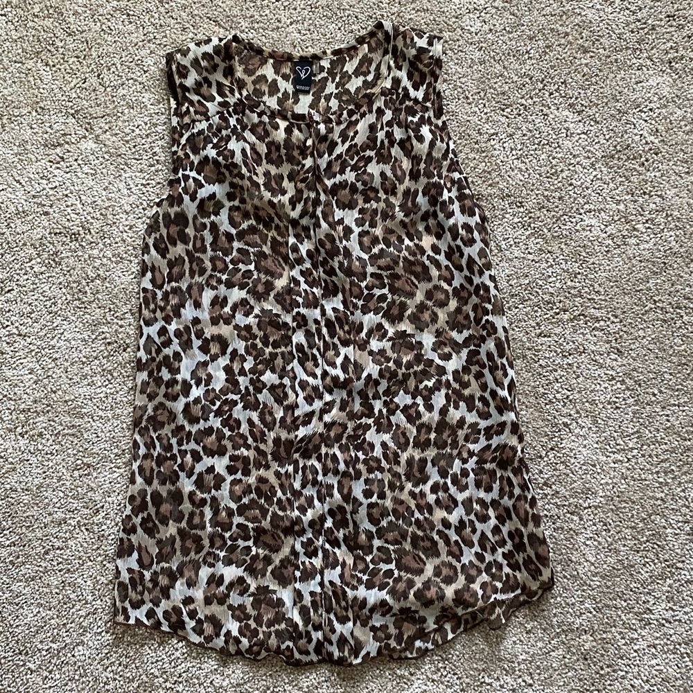 Windsor Leopard Blouse Tank